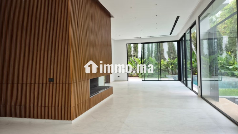 Villa moderne et récente sur Ain Diab - Location Immobilier - Casablanca - photo 8
