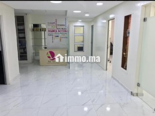 Location de bureaux à Les princesses. Surface totale 121 m² - Bureau à louer - Casablanca