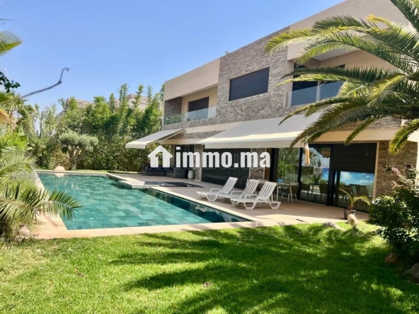 Proche hivernage 5 min M6, villa Piscine & Jacuzzi - Location Immobilier - Marrakech - photo 1