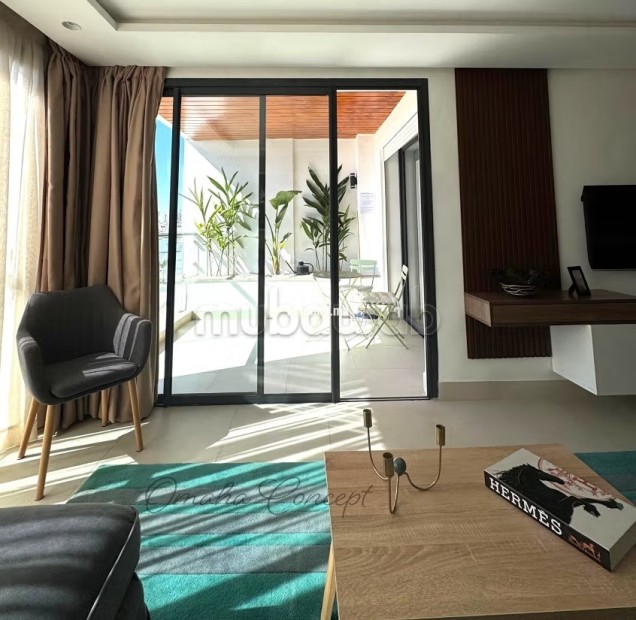 Superbe studio Neuf 57m2 Terrasse Garage Bourgogne - Location Immobilier - Casablanca - photo 5
