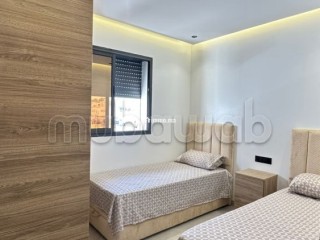 Appartement meublé à louer au mois en face de Appartement meublé à louer au mois en face de ENCG Mesnana - Appartement à louer - Tanger