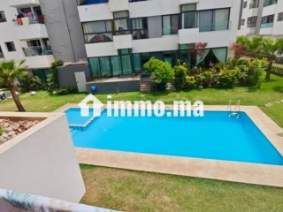 Appartement meublé à Louer avec Piscine– Harhoura - Appartement à louer - Harhoura