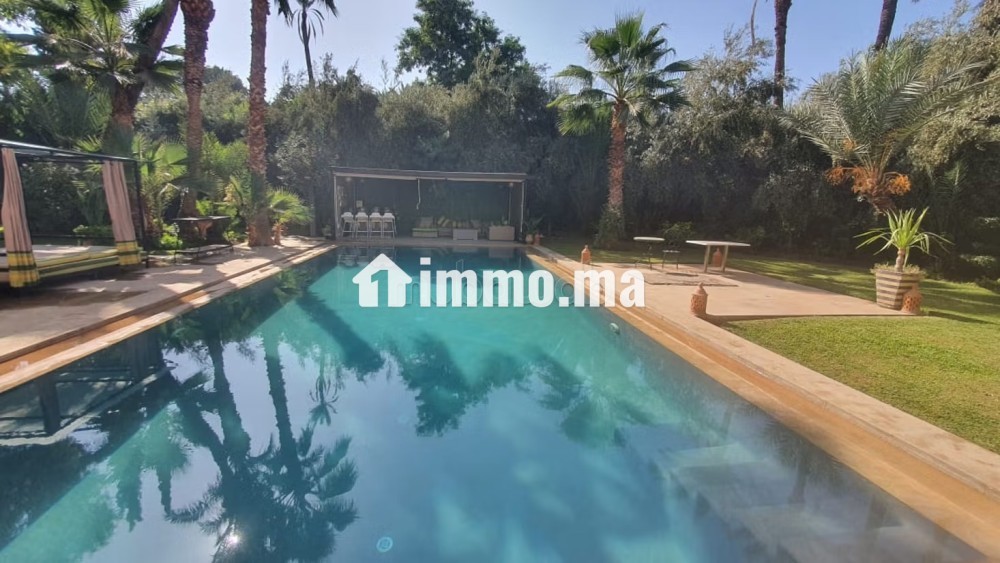 Prestigieuse Villa Meublée à Louer La Palmeraie - Location Immobilier - Marrakech - photo 2