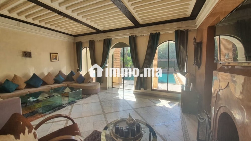 Prestigieuse Villa Meublée à Louer La Palmeraie - Location Immobilier - Marrakech - photo 4