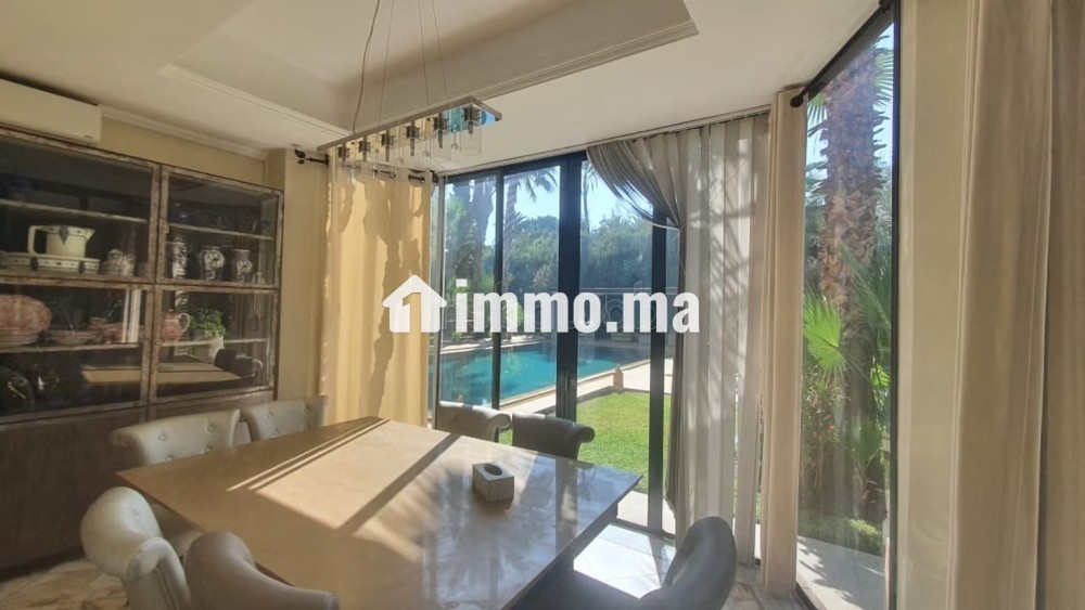 Prestigieuse Villa Meublée à Louer La Palmeraie - Location Immobilier - Marrakech - photo 7
