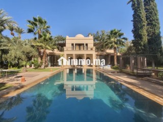 Prestigieuse Villa Meublée à Louer La Palmeraie - Villa à louer - Marrakech