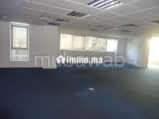 Plateau de bureau lpb 581 de 308 m² a bd Anfa - Bureau à louer - Casablanca