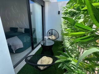 Location d'un appartement à Racine. 1 belle chambre. Meublé - Appartement à louer - Casablanca