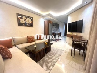 Appartement à louer à Ferme Bretonne Hay Arraha. 1 chambre. Neuf Meublé - Appartement à louer - Casablanca