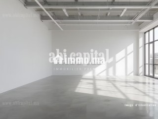Showroom aménagé de 194 m² Rdc - Appartement à louer - Rabat