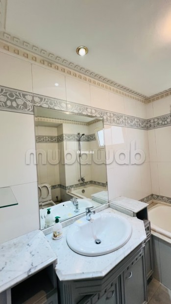 Location d'un appartement à Triangle d'Or. 2 pièces confortables. Conciergerie à disposition, système de climatisation - Location Immobilier - Casablanca - photo 6