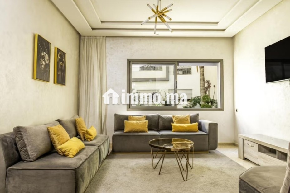 Magnifique appartement F4, un joyau meublé a louer - Location Immobilier - Casablanca - photo 1