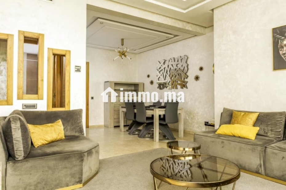 Magnifique appartement F4, un joyau meublé a louer - Location Immobilier - Casablanca - photo 6