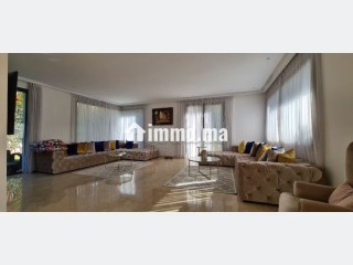 Villa 3 suites meublée en résidence piscine - Villa à louer - Dar Bouazza