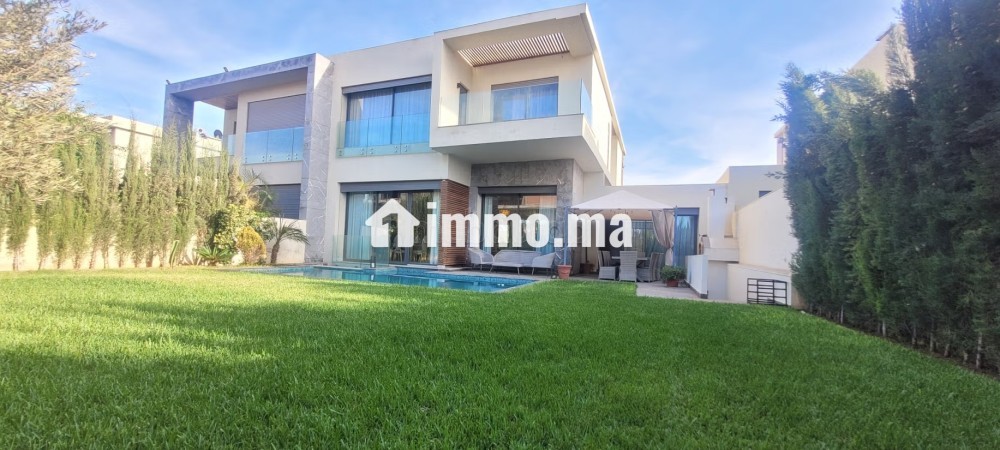 Villa Meublée de Très Haut Standing à Louer - Location Immobilier - Bouskoura - photo 1