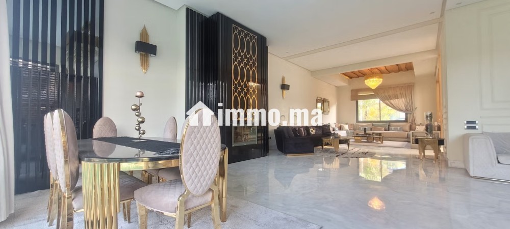 Villa Meublée de Très Haut Standing à Louer - Location Immobilier - Bouskoura - photo 5