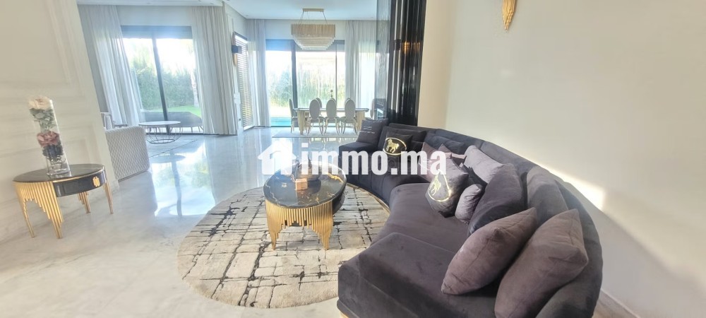 Villa Meublée de Très Haut Standing à Louer - Location Immobilier - Bouskoura - photo 8
