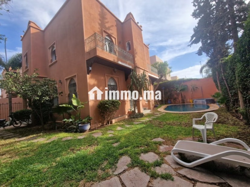 Belle villa meublée avec piscine à targa - Location Immobilier - Marrakech - photo 3