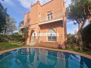 Belle villa meublée avec piscine à targa - Villa à louer - Marrakech