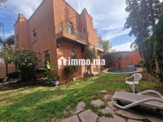 Belle villa meublée avec piscine à targa - Villa à louer - Marrakech
