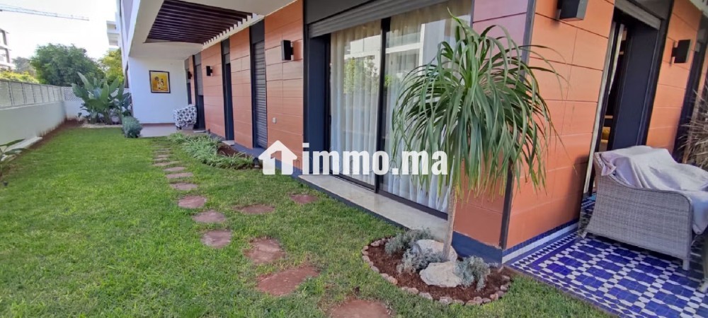 Rez de Jardin vide à louer Orangeraies Souissi - Location Immobilier - Rabat - photo 8