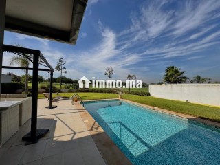 Bouskoura Ville Verte villa en front Golf à louer - Villa à louer - Bouskoura