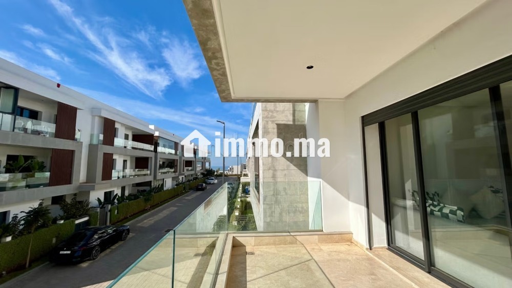 Location d'un appartement à Ain Diab Extension. Surface totale 127 m². TV - Location Immobilier - Casablanca - photo 1