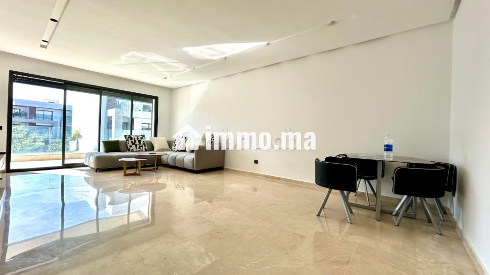 Location d'un appartement à Ain Diab Extension. Surface totale 127 m². TV - Location Immobilier - Casablanca - photo 4