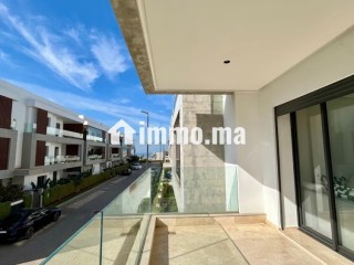 Location d'un appartement à Ain Diab Extension. Surface totale 127 m². TV - Appartement à louer - Casablanca