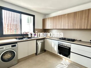 Location d'un appartement à Ain Diab Extension. Surface totale 127 m². TV - Appartement à louer - Casablanca