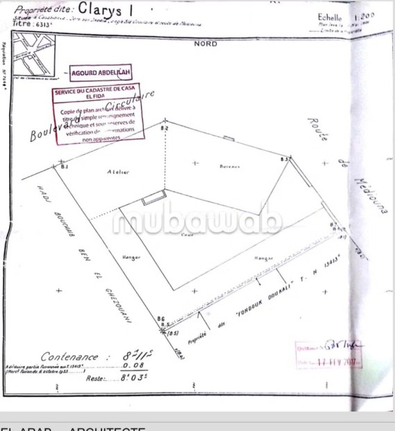 Terrain à vendre Boulevard la résistance - Vente Immobilier - Casablanca - photo 1