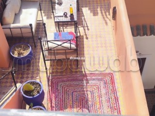 Riad authentique titré, DER DABACHI - Villa à vendre - Marrakech