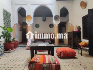 Riad authentique titré, DER DABACHI - Villa à vendre - Marrakech