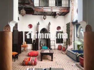 Riad authentique titré, DER DABACHI - Villa à vendre - Marrakech