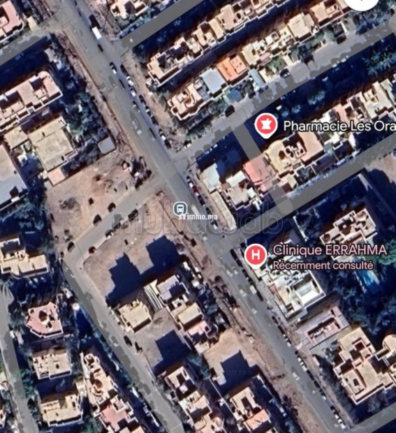 Terrain pour villa trois façades à Masmoudi - Vente Immobilier - Marrakech - photo 1