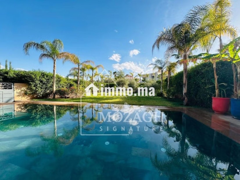Villa 5 suites piscine sur résidence sécurisée - Vente Immobilier - Marrakech - photo 3