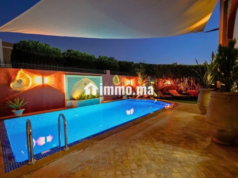 Villa Style Riad Marocain À Vendre À Targa - Vente Immobilier - Marrakech - photo 1