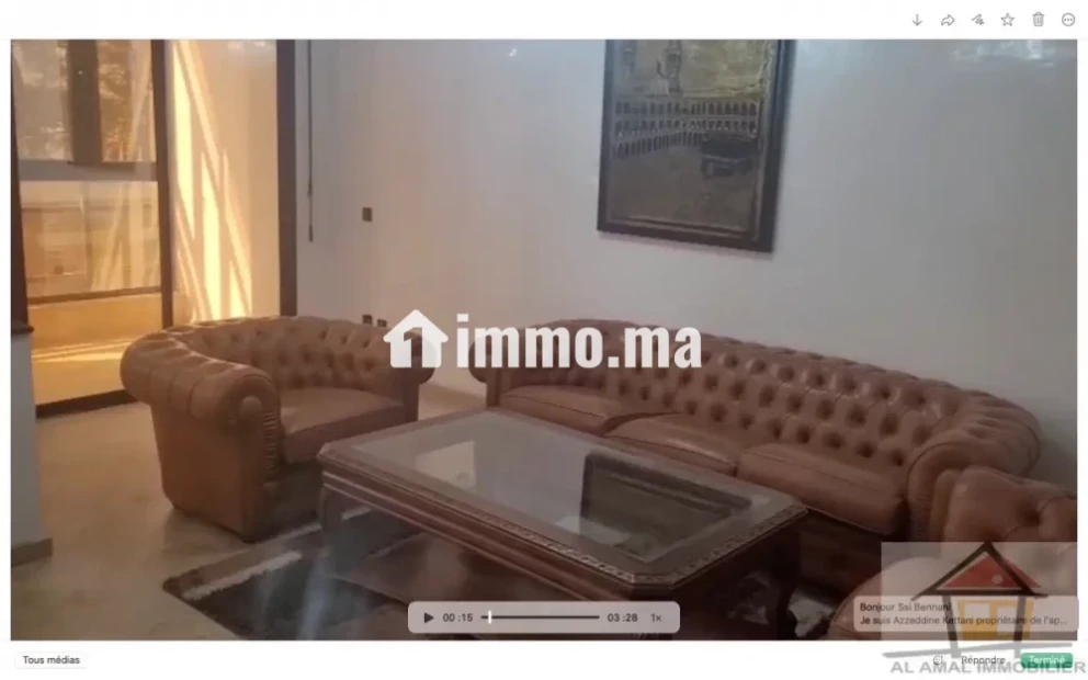 2 mars appartement a vendre sup 250 M 3 chambres terrasse - Vente Immobilier - Casablanca - photo 6