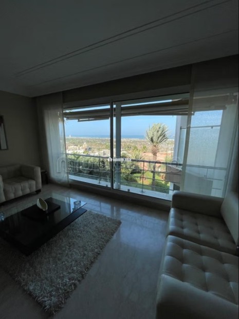 Vue mer magnifique 3 chambres meublés - Location Immobilier - Casablanca - photo 1