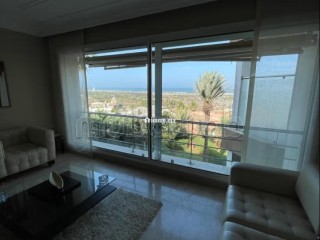 Vue mer magnifique 3 chambres meublés - Appartement à louer - Casablanca