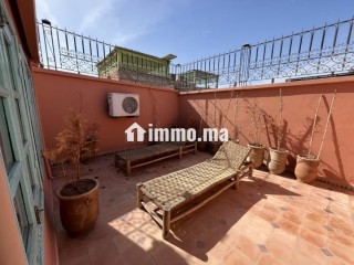 Marrakech – Riad 3 chambres dans résidence verdoyante sécurisée proche Médina - Villa à vendre - Autre