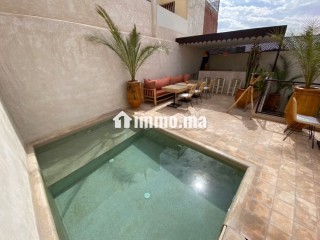 Vente raid titre avec piscine a bab doukkala - Appartement à vendre - Marrakech