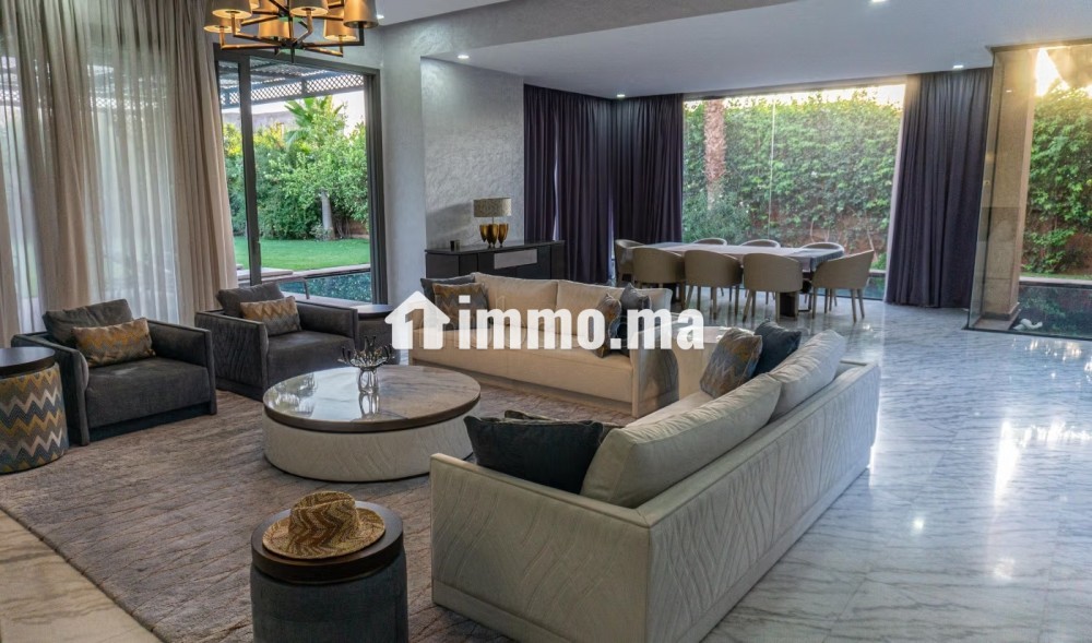 Villa Haut Standing 5 Suite Route de Fes - Vente Immobilier - Marrakech - photo 1
