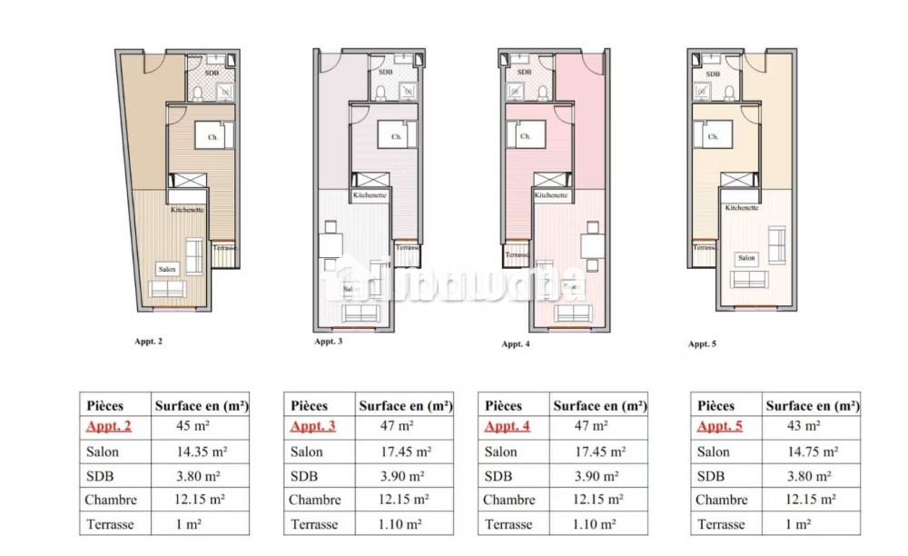 Appartement t2 ascenseur - Vente Immobilier - Marrakech - photo 2