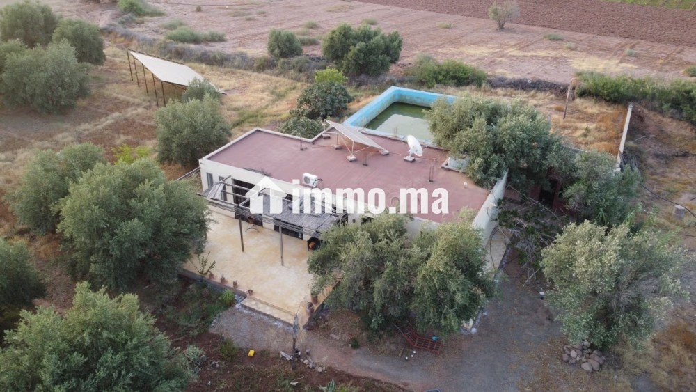 Maison autonome 140 m² terrain 3500m² - Vente Immobilier - Marrakech - photo 1
