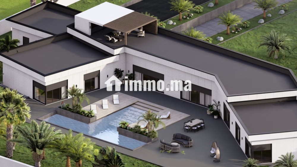 Villa de 600 m² terrain 5000 m² piscine - Vente Immobilier - Marrakech - photo 1