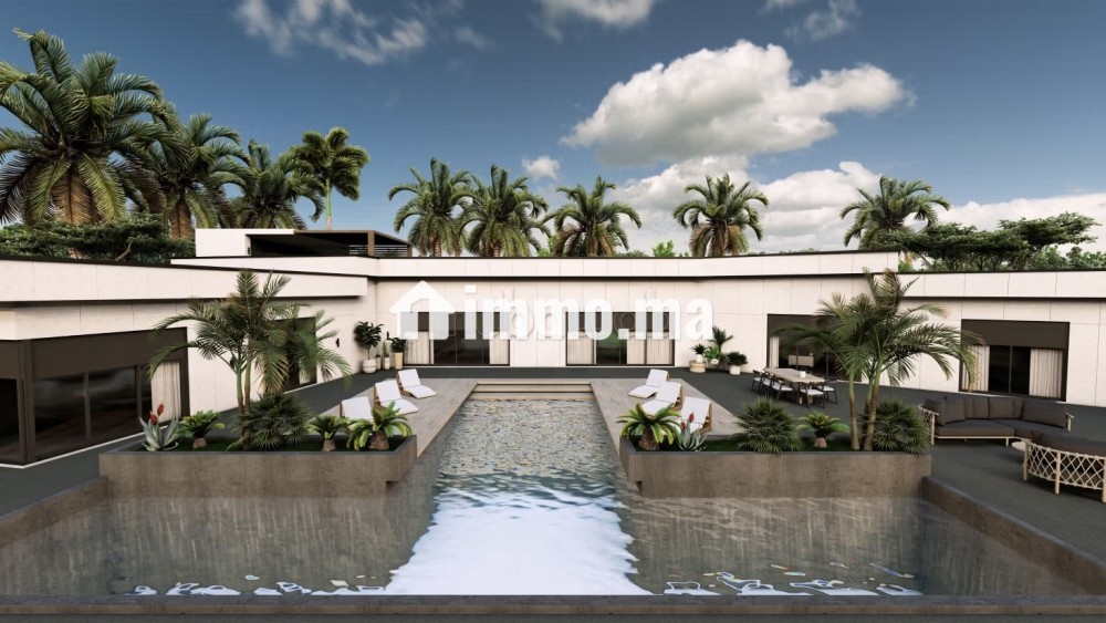 Villa de 600 m² terrain 5000 m² piscine - Vente Immobilier - Marrakech - photo 2