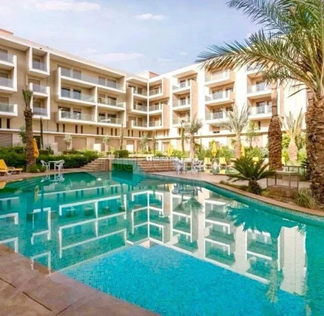 Louez cet appartement à Route Casablanca. 3 pièces confortables. Meublé - Location Immobilier - Marrakech - photo 1