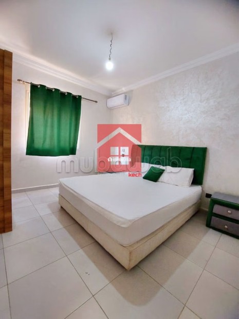 Bel Appart meublé avec Balcon à Louer - Location Immobilier - Marrakech - photo 4