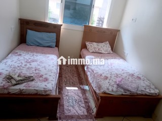 Location saisonnière à El Majd. 2 chambres. Salon typique marocain, résidence sécurisée - Appartement à vendre - Tanger